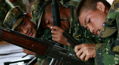 Burma soldiers