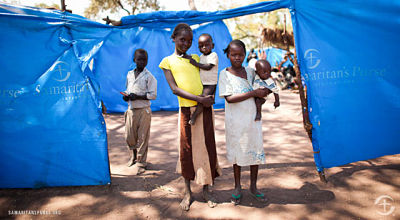 samaritan's purse refugeee camp