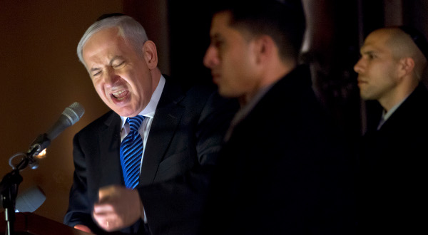 Israel PM Netanyahu Speaks at Amsterdam Synagogue