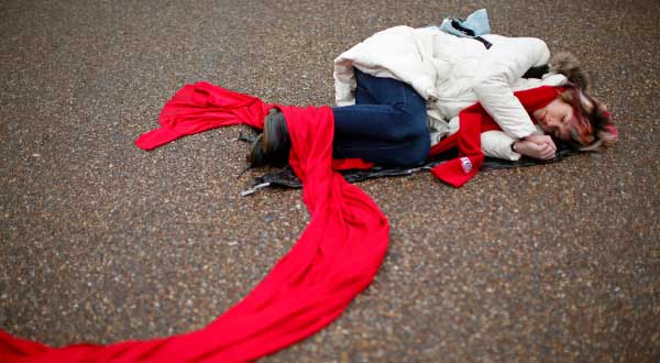 Pro-Life Activists Represent Aborted Babies With ‘Die-in’