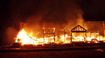 church arson