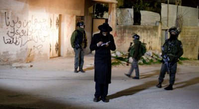 Orthodox Jews Pray at Tombs of Joshua and Caleb