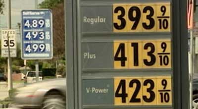 High gas prices