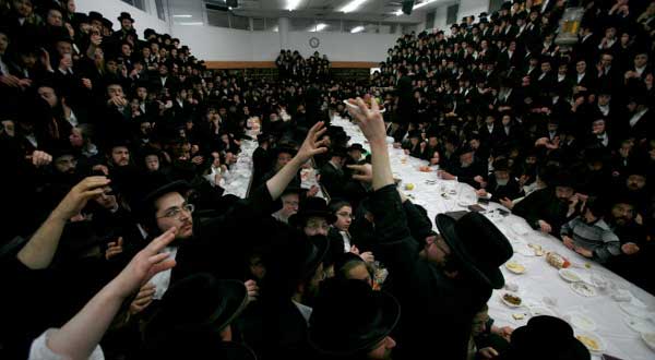 Ultra-Orthodox Jews Celebrate Jewish Arbor Day in Jerusalem