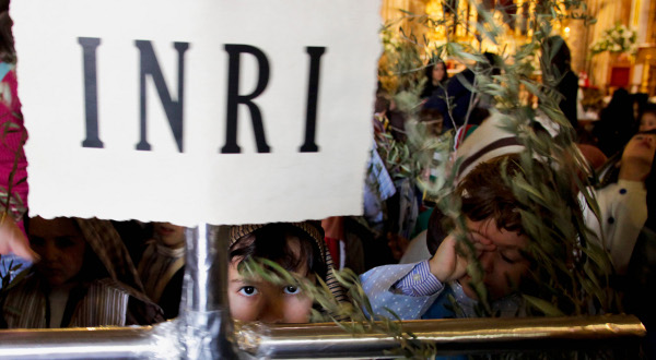 Children Dress as Penitents for Holy Week Celebrations in Spain