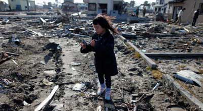 Japan earthquake damage