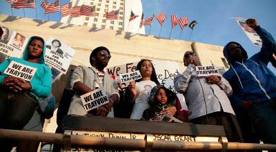 Trayvon Martin rally