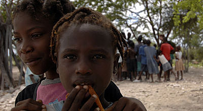 Haitian children