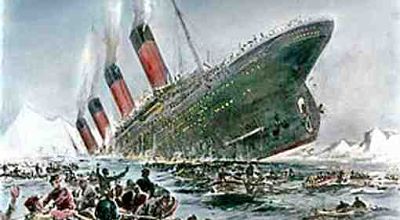 Titanic sinking