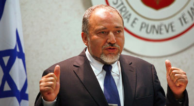 Israeli Foreign Minister Avigdor Lieberman