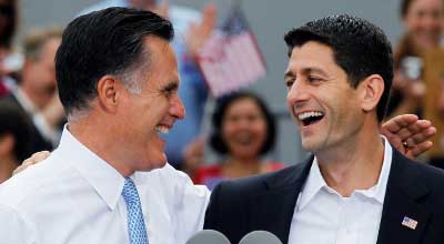 Mitt Romney, Paul Ryan