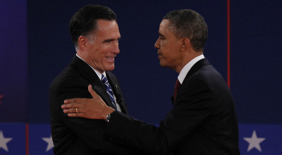 Romney and Obama