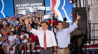 Mitt Romney and Paul Ryan