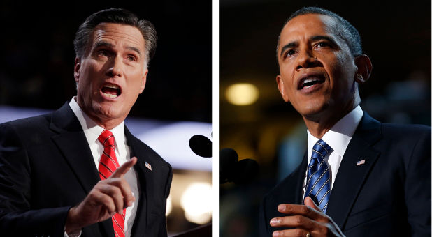 Mitt Romney, Barack Obama