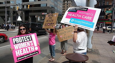 Planned Parenthood protest