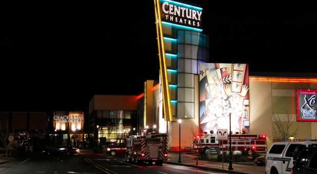 Portland mall shooting scene