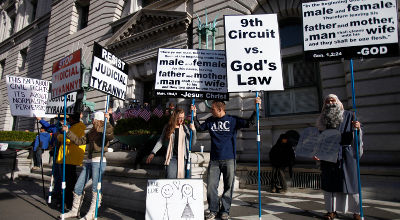 Proposition 8 supporters