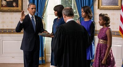 President Barack Obama swearing-in