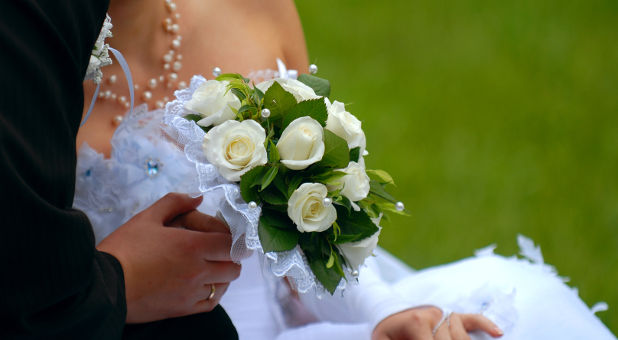 bride and groom