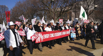 10,000 Pro-Marriage Citizens Marched on Washington