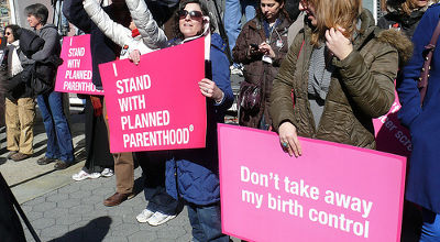 Planned Parenthood rally