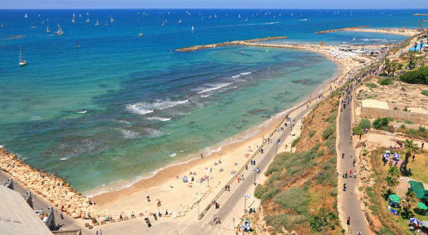 Israeli coastline