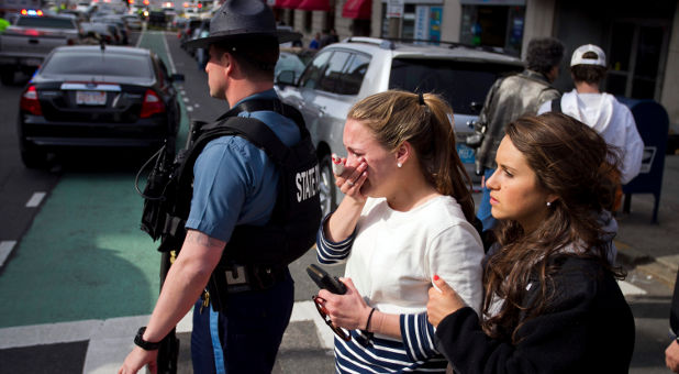 Eyewitness Cries ‘Jesus, Jesus’ as Debris Flies After Bombing in Boston