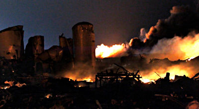 fertilizer plant exposion