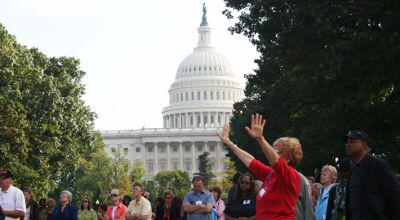 Intercessors Mark National Day of Prayer Outside US Supreme Court