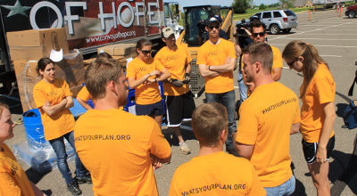 ORU disaster relief team