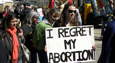 Planned Parenthood protester