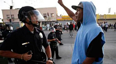 Riots in Los Angeles