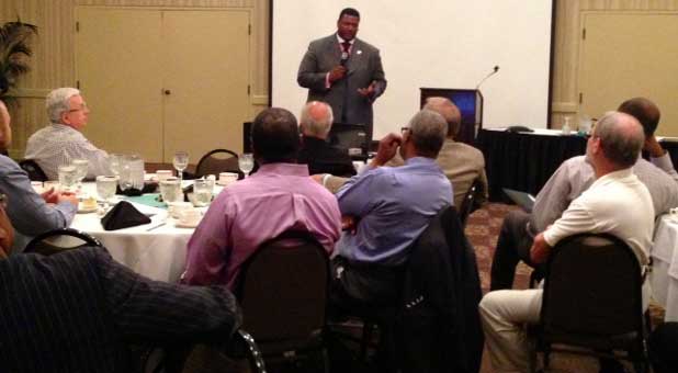 Pastor Derrick Gay of Sanford, Fla.