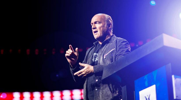 Evangelist Greg Laurie preached at the second annual Harvest America crusade last weekend in Philadelphia.