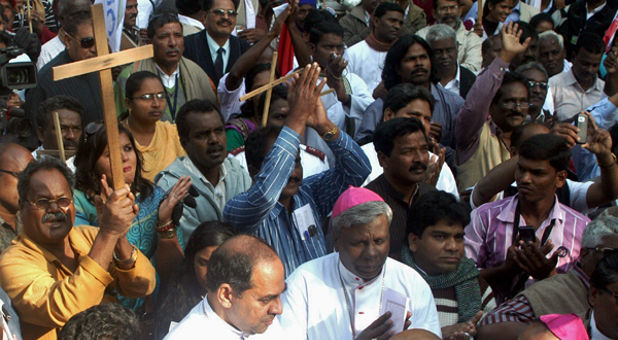 New Delhi protest