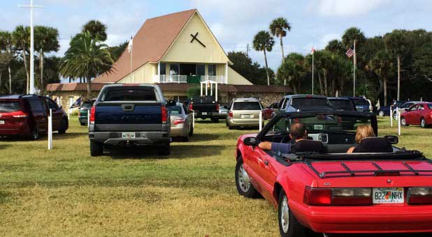 drive-in church