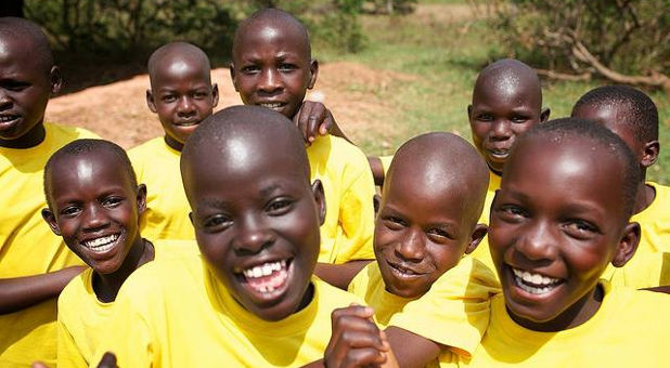 children in Uganda