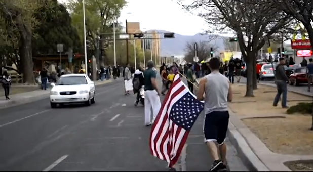 APD protest