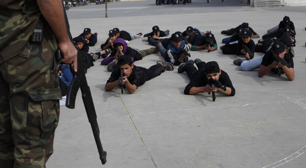 Palestinian students