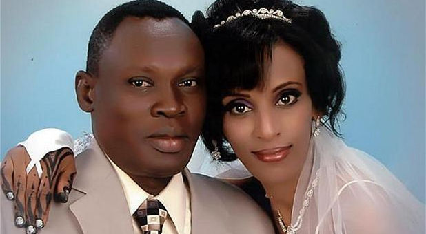 Meriam Ibrahim and Daniel Wani