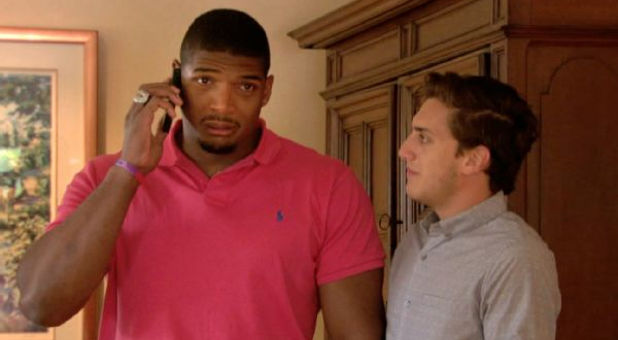 Michael Sam with his boyfriend