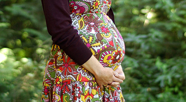 pregnant woman