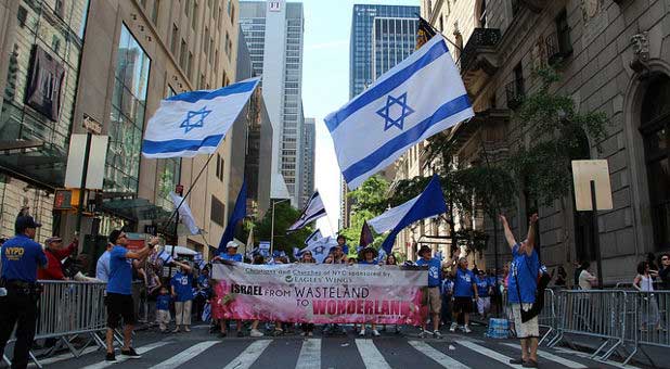 With Anti-Semitism Rising, Hundreds of Christians March in Support of Israel