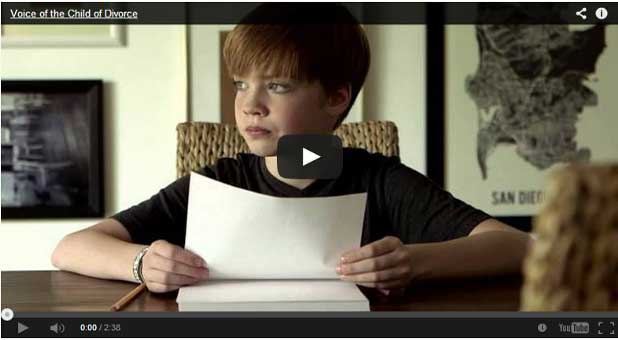 WATCH: A Message from a Child Who Doesn’t Want His Parents to Get a Divorce