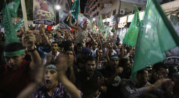 Hamas supporters