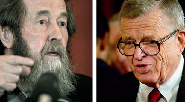 Aleksandr Solzhenitsyn and Charles Colson