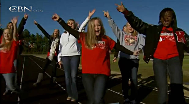 Kountze, Texas, cheerleaders