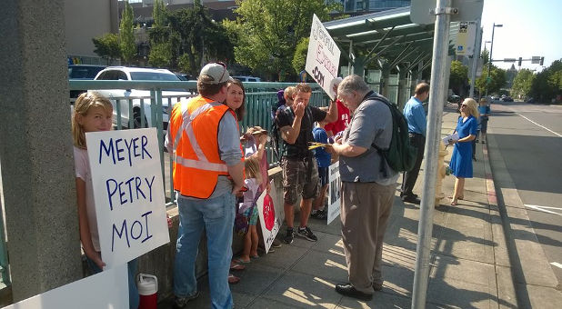 Mars Hill Church protesters