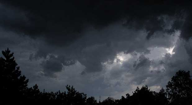 storm clouds