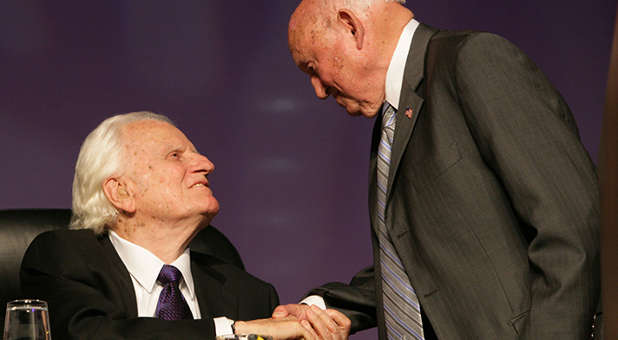 Billy Graham and Truett Cathy